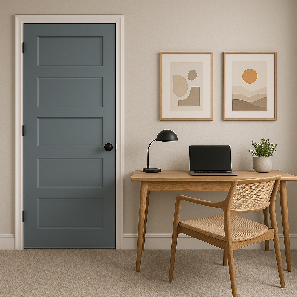 Benjamin Moore Oxford (2128-40): A Timeless, Sophisticated Charcoal Gray.