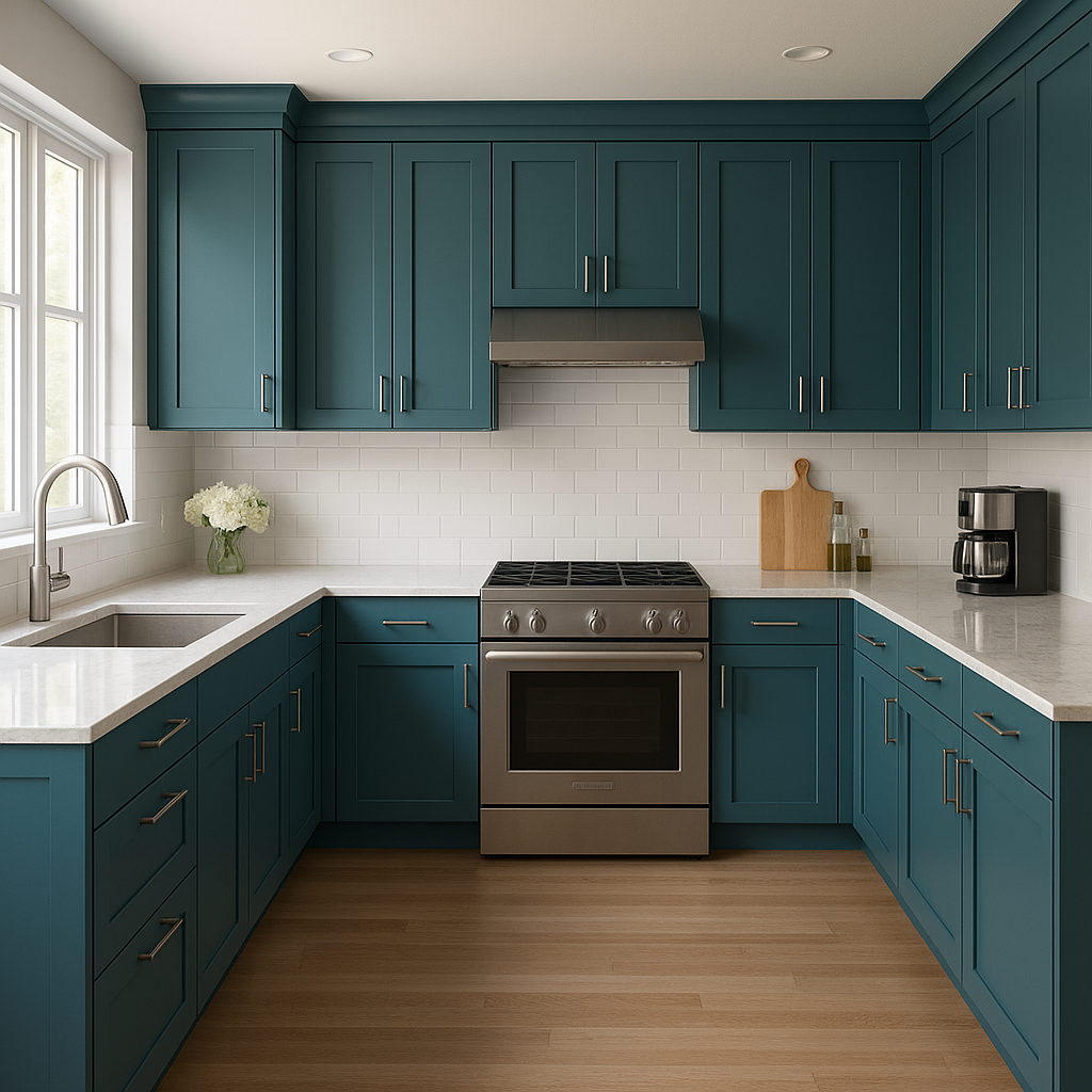 Benjamin Moore Pacific (2055-20): A Deep, Bold Blue for Dramatic Interiors.