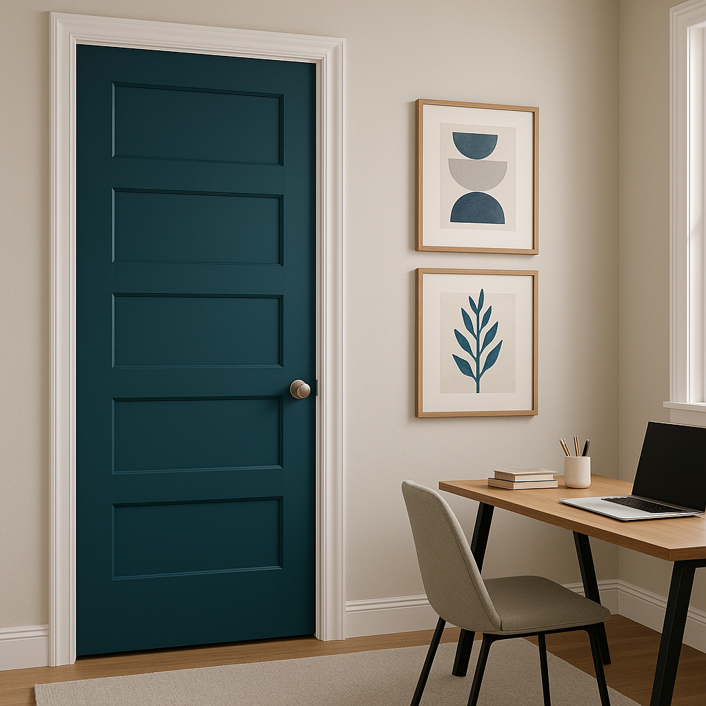 Benjamin Moore Pacific (2055-20): A Deep, Bold Blue for Dramatic Interiors.