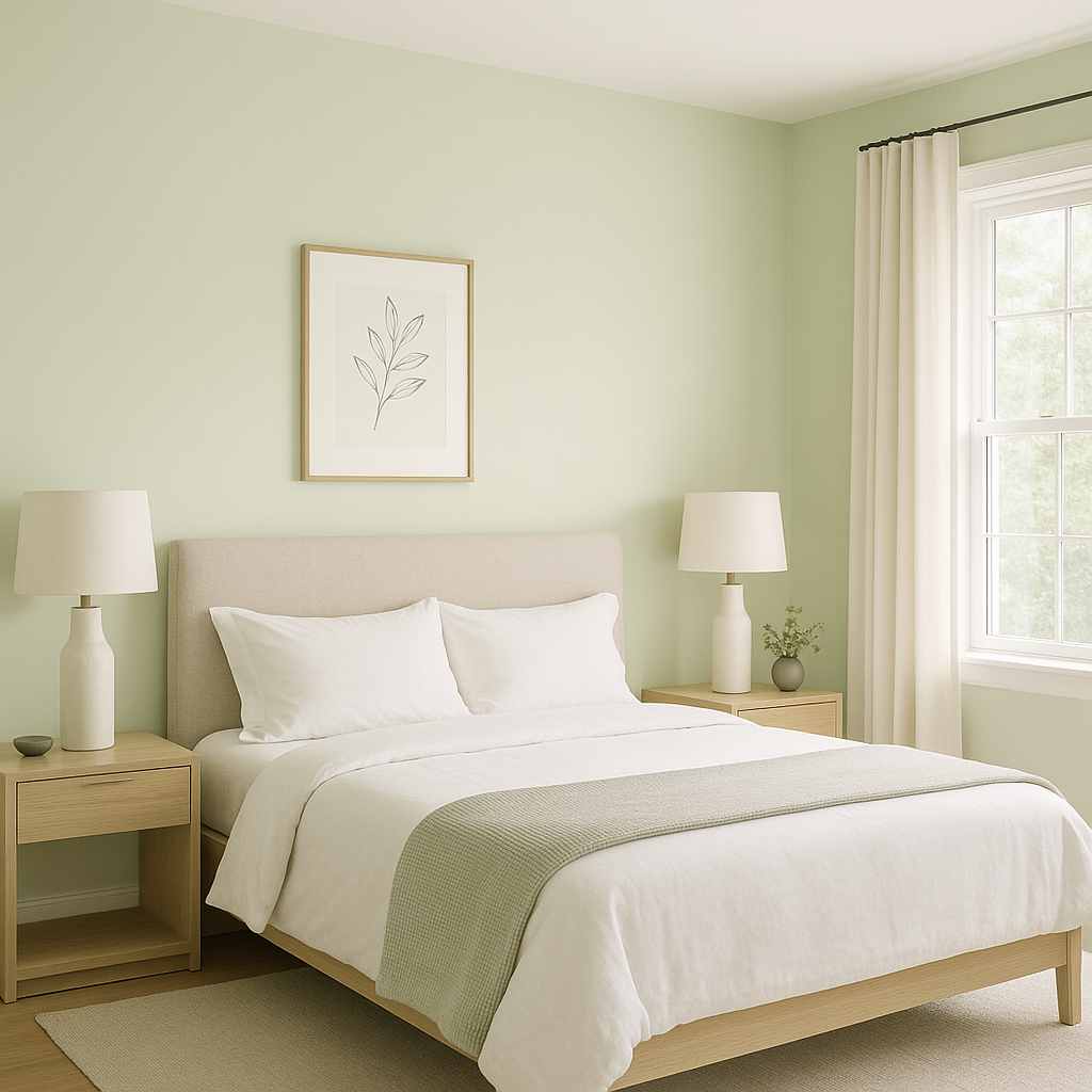 Benjamin Moore Pale (2029-60): A Soft and Serene Green.