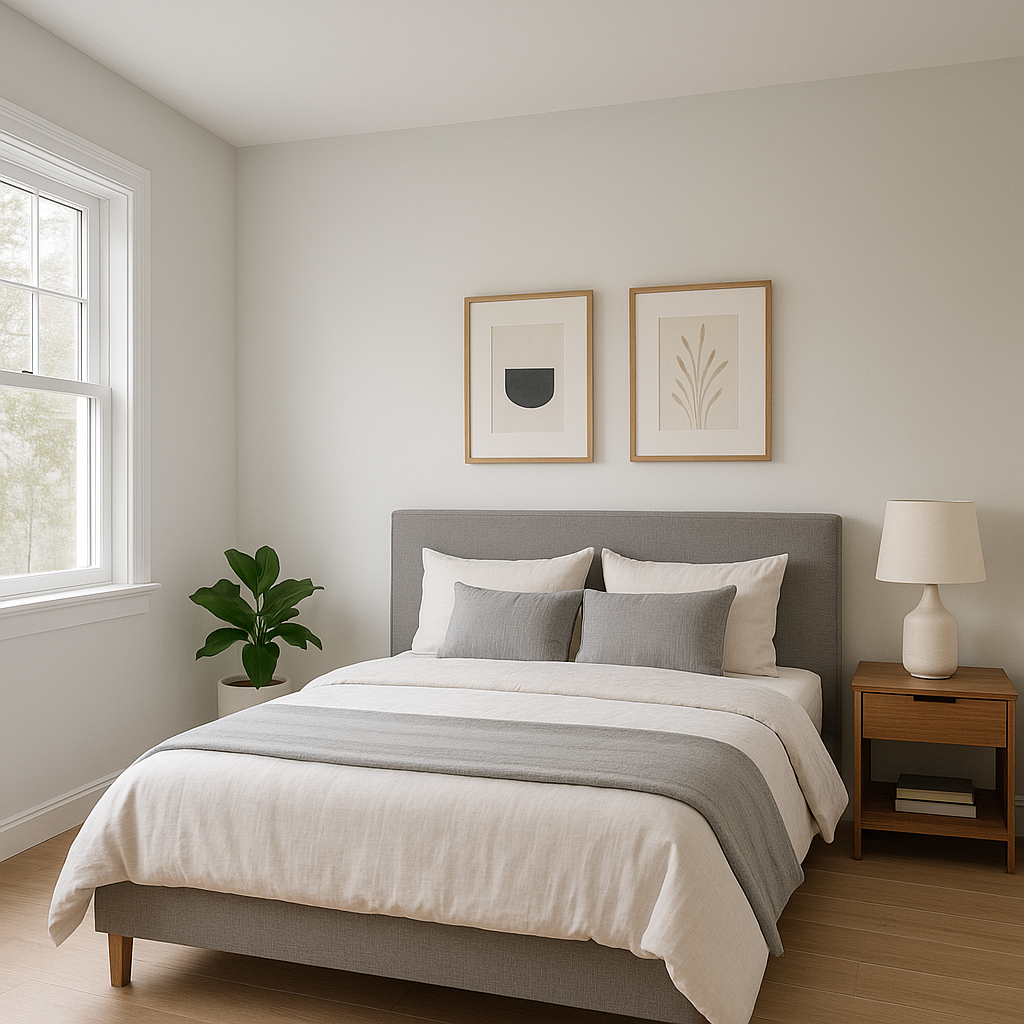 Benjamin Moore Palest (2122-60): A Serene and Versatile Gray for Every Space.
