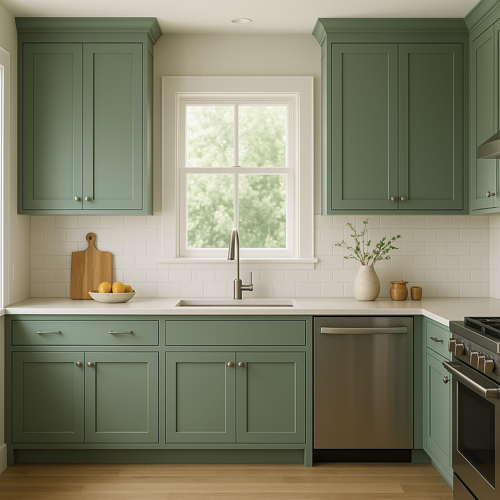 Benjamin Moore Palm (642): A Refreshing Green for Versatile Spaces.