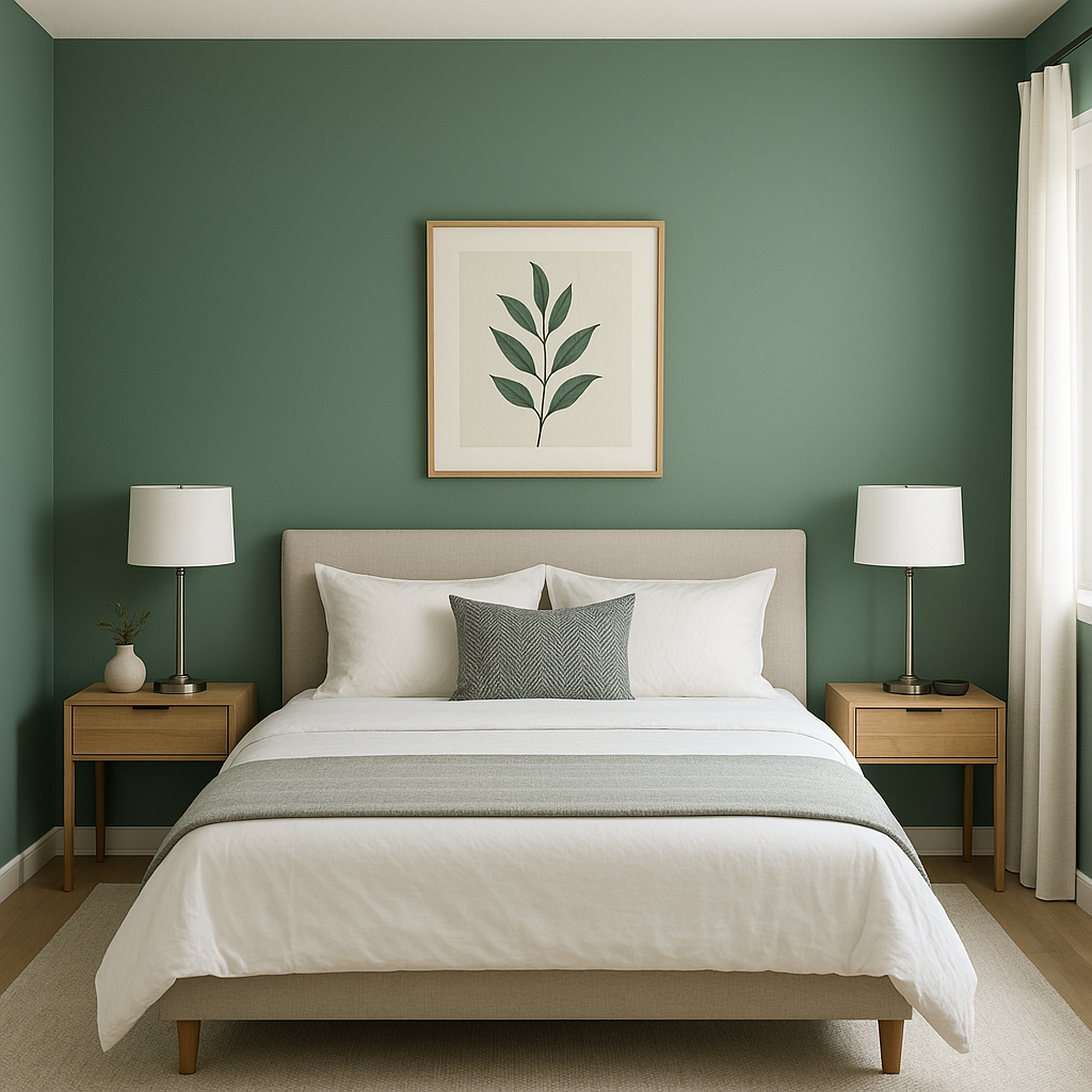 Benjamin Moore Palm (642): A Refreshing Green for Versatile Spaces.