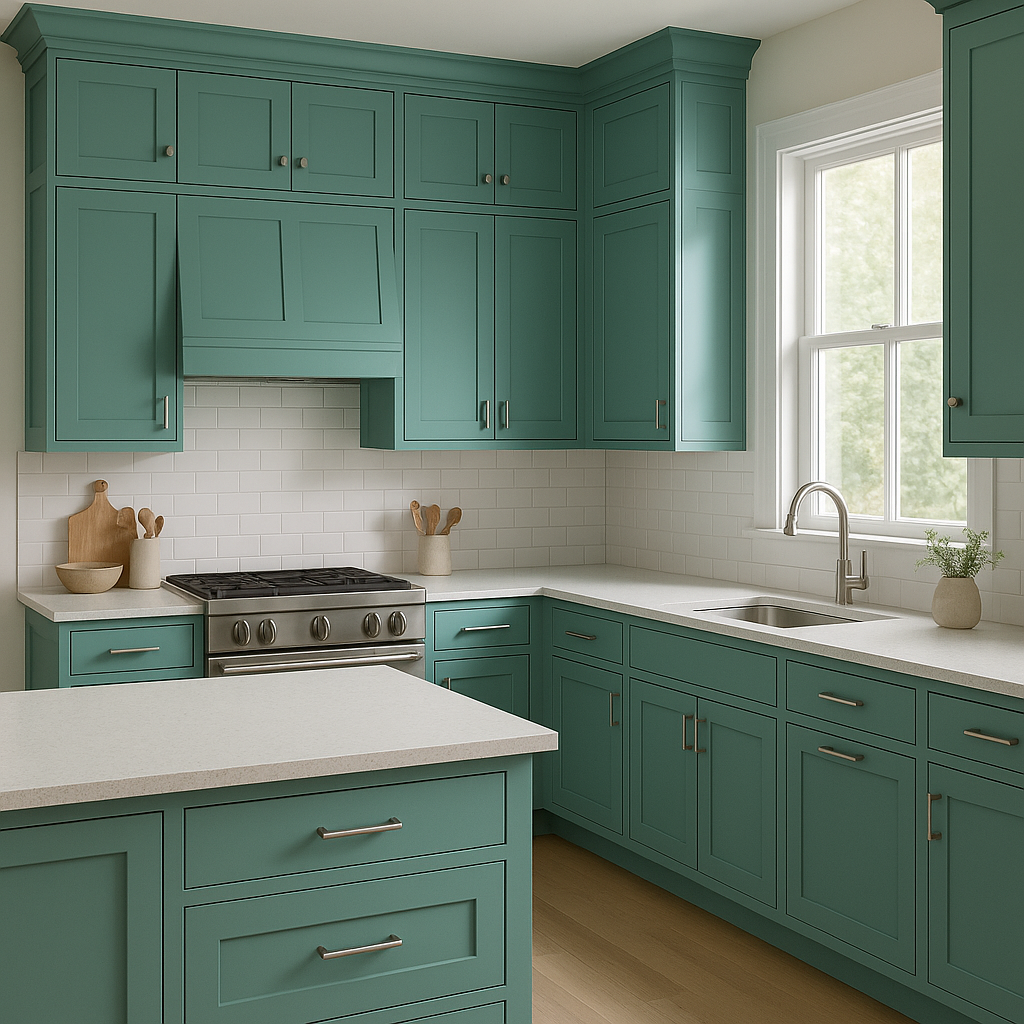 Benjamin Moore Palm (733): A Lush and Inviting Green.