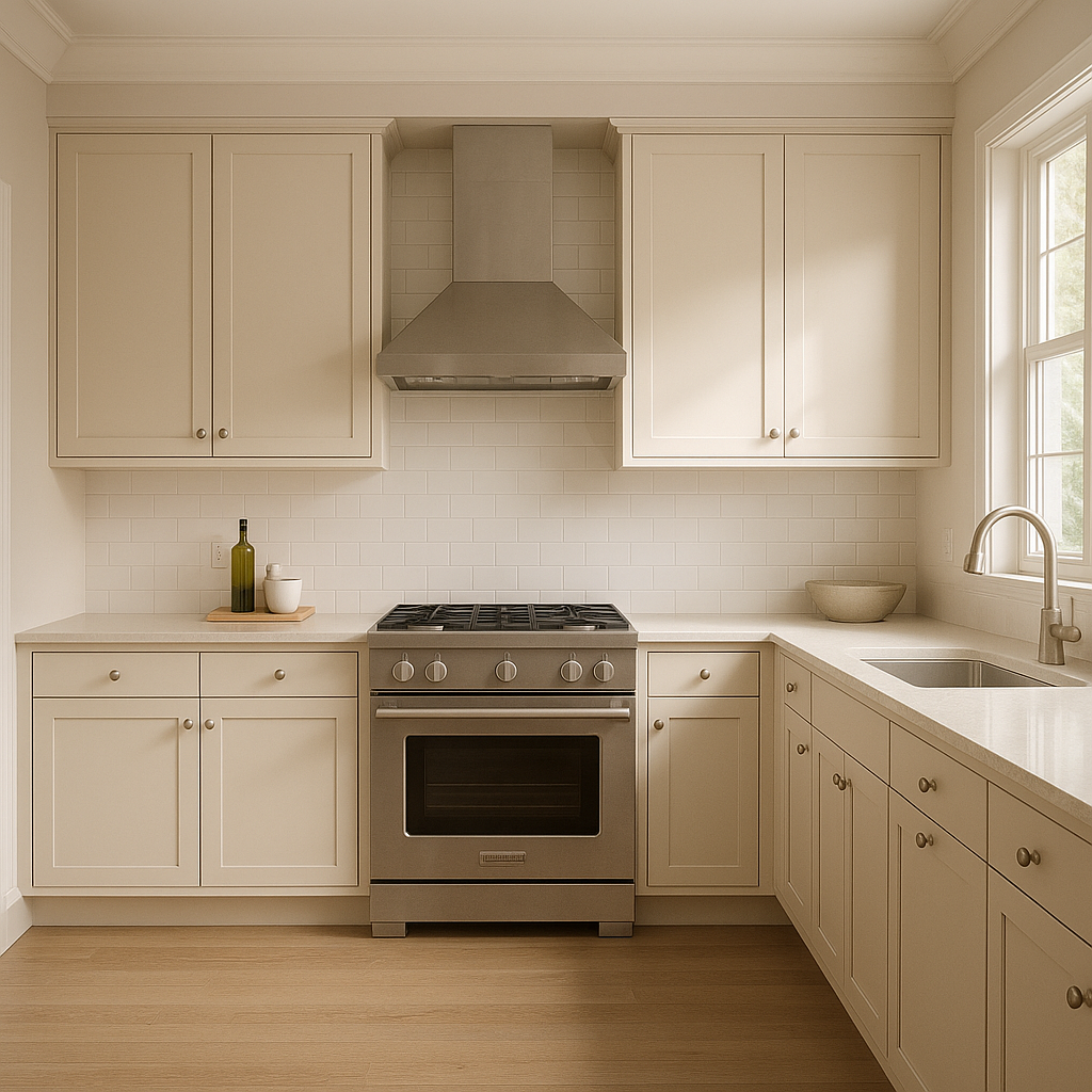 Benjamin Moore Pampas (2110-60): A Soft, Versatile Neutral for Sophisticated Interiors.