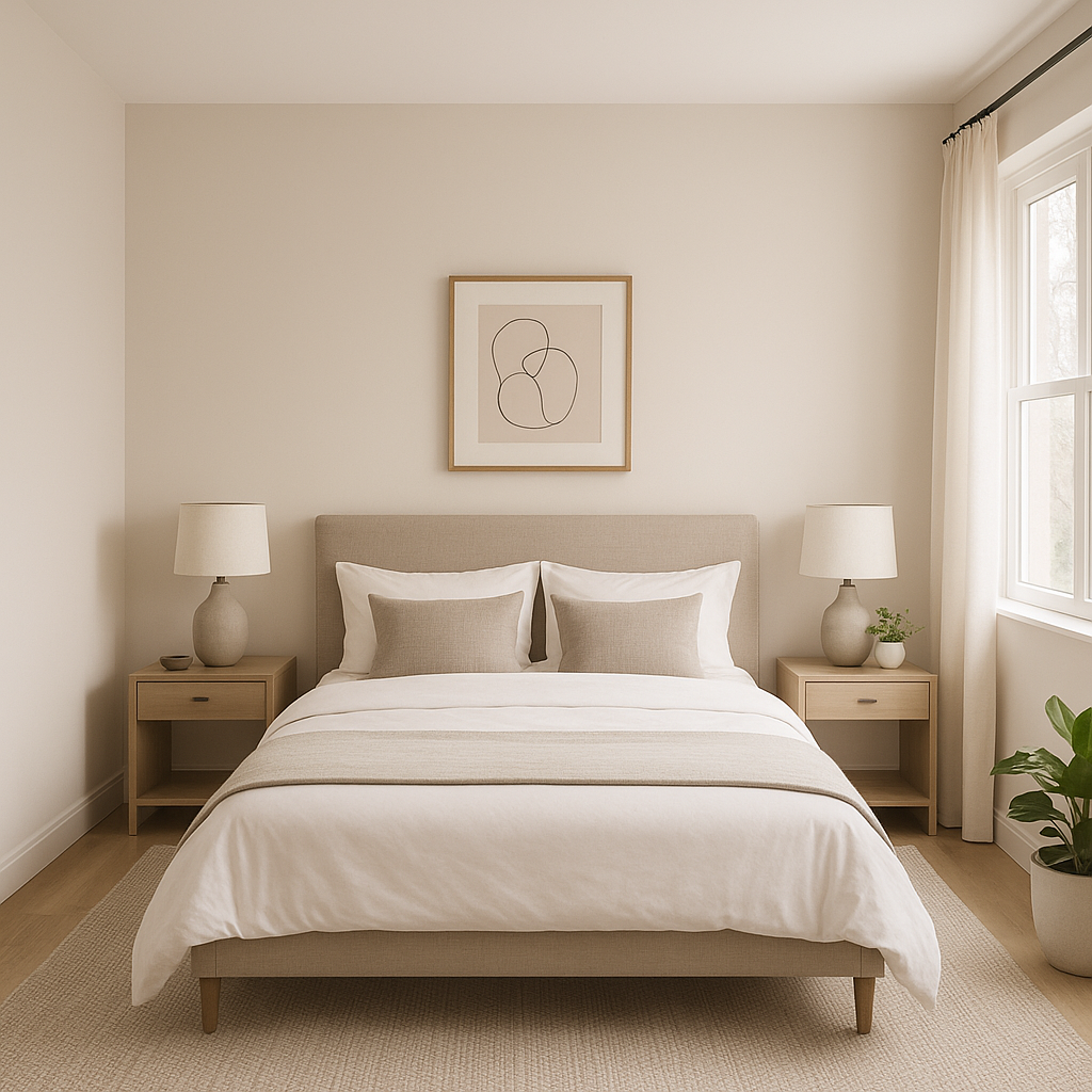 Benjamin Moore Pampas (2110-60): A Soft, Versatile Neutral for Sophisticated Interiors.