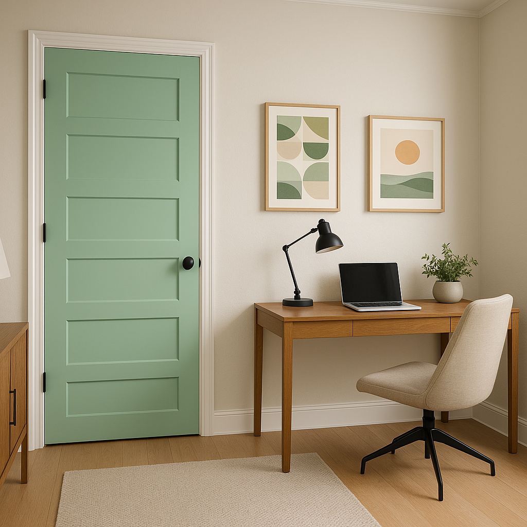 Benjamin Moore Paradise (550): A Lush, Tropical Green for Vibrant Interiors.