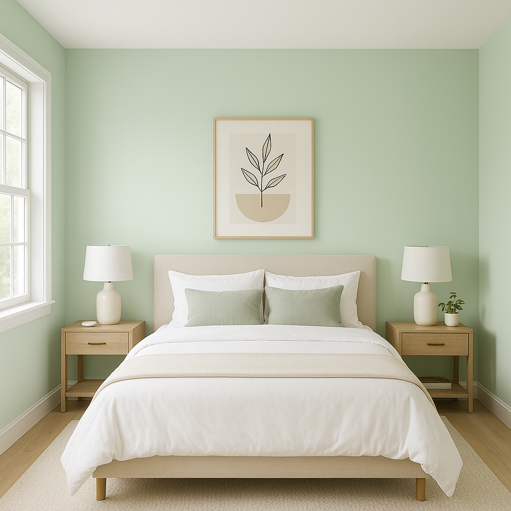 Benjamin Moore Pastel (548): A Gentle Hue for Elegant Interiors.