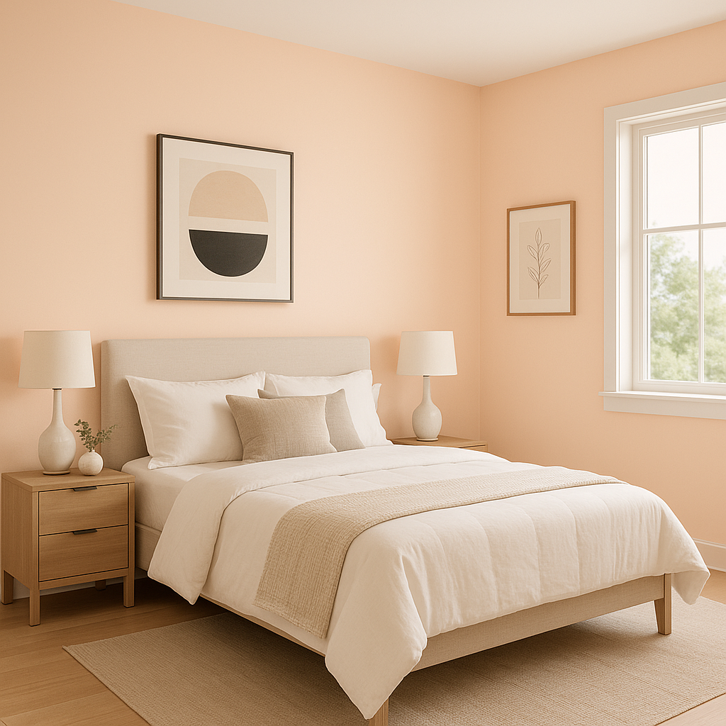 Benjamin Moore Peach (078): A Warm and Inviting Hue for Any Space.