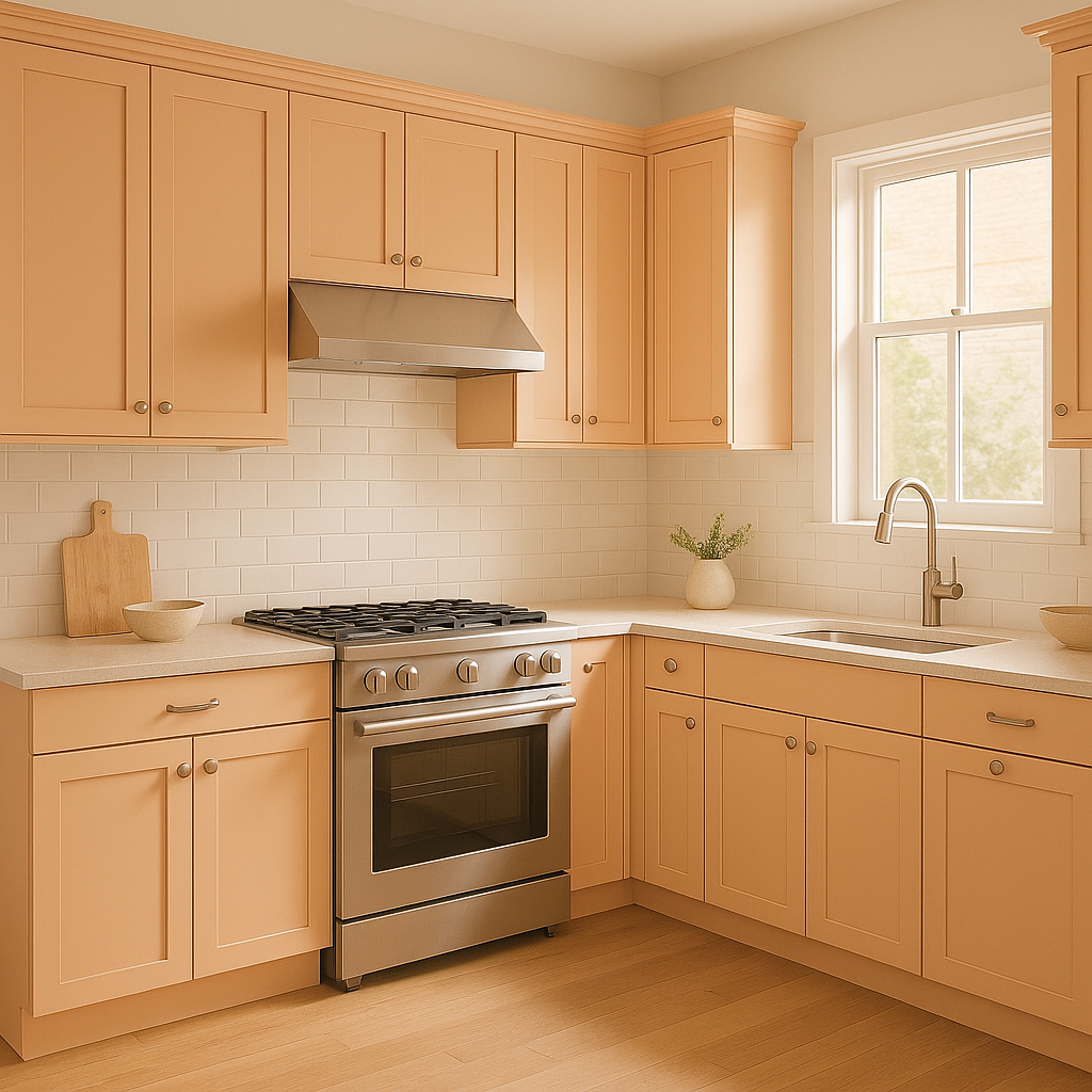 Benjamin Moore Peach (115) — A Delightful Whisper of Warmth.