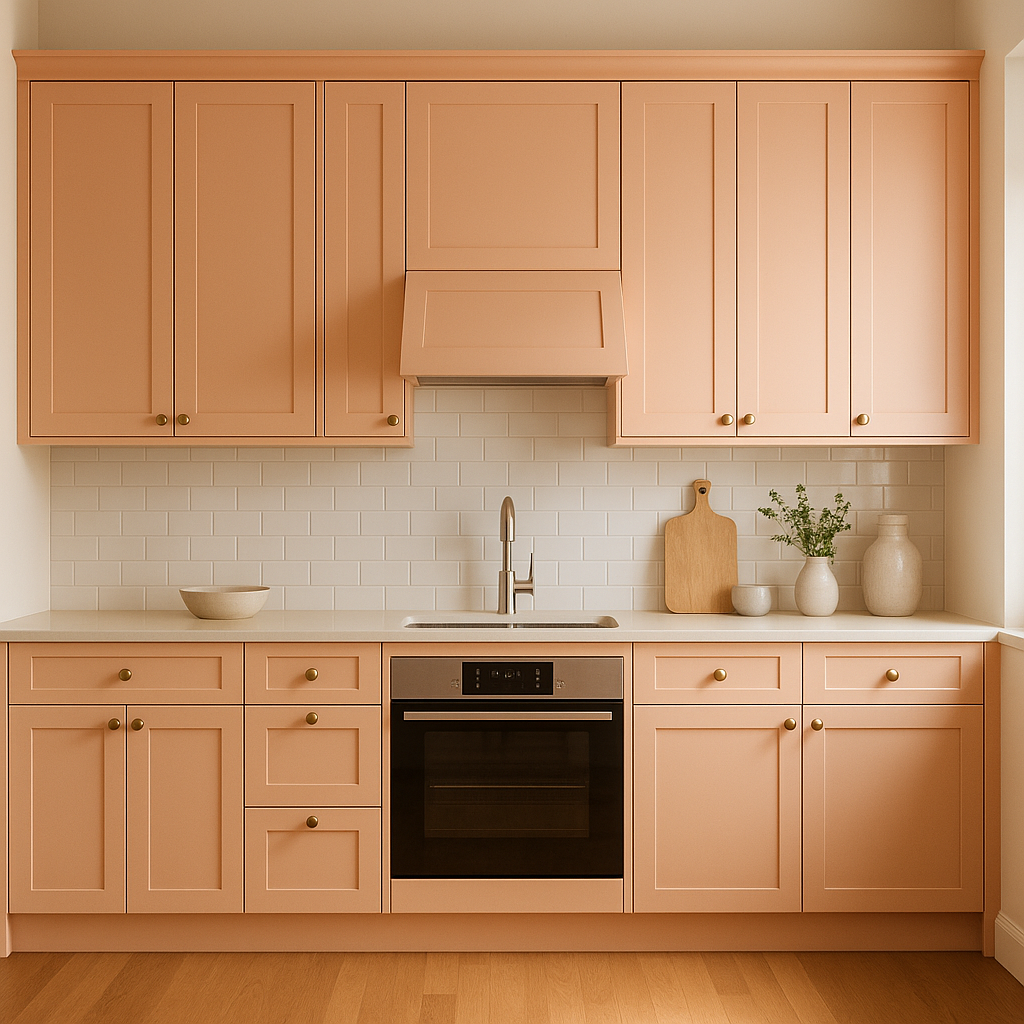 Benjamin Moore Peach (1199): A Warm and Cheerful Hue for Interiors.