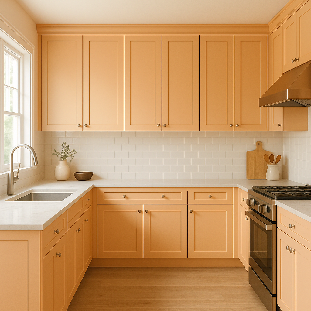 Benjamin Moore Peach 130: A Warm, Inviting Hue for Any Space.
