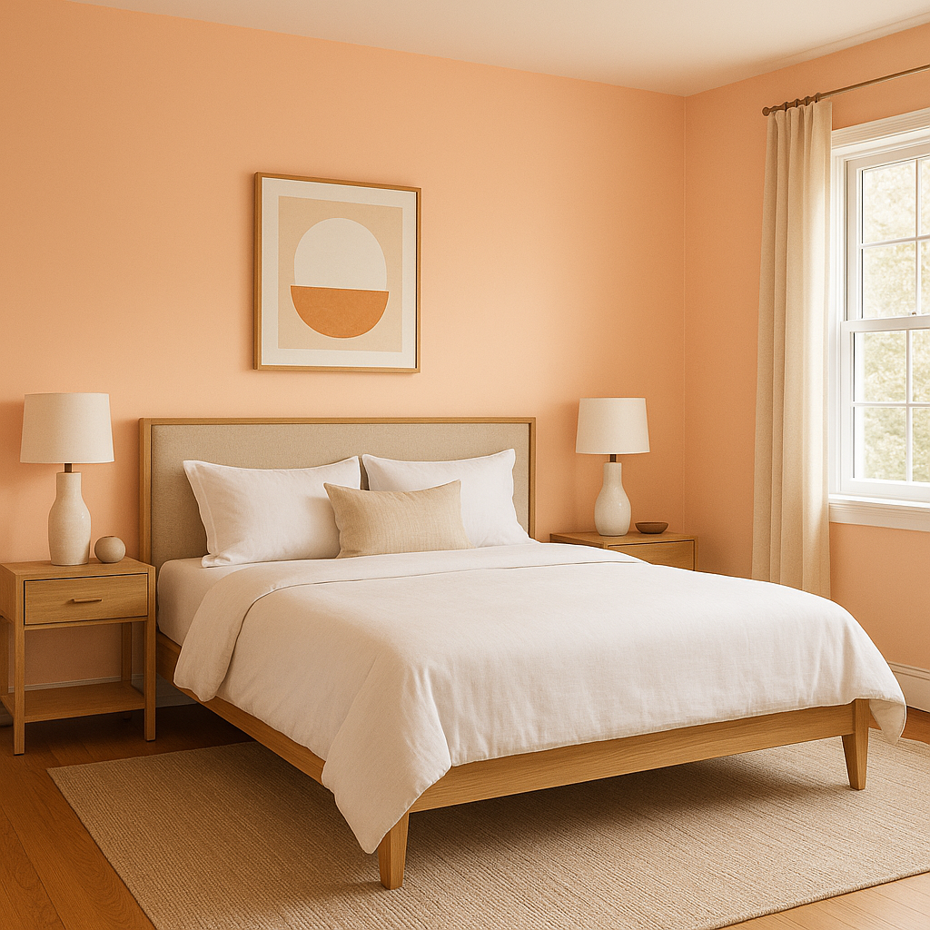 Benjamin Moore Peach (135): A Warm and Inviting Hue.