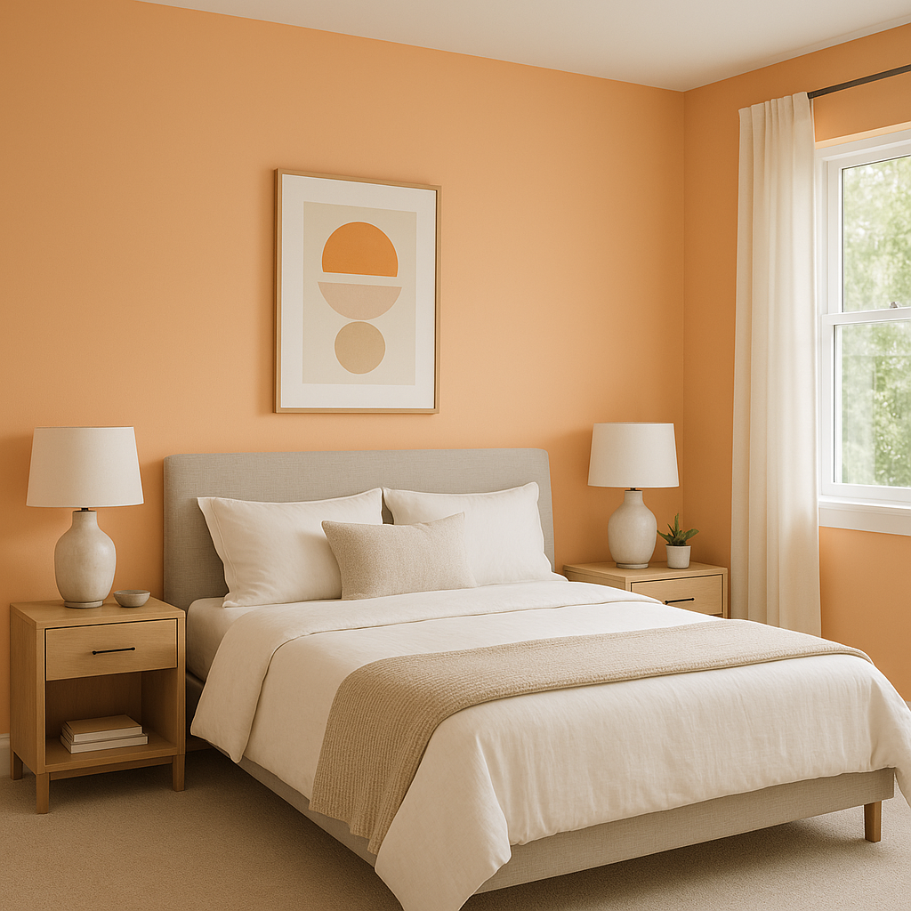 Benjamin Moore Peach (2015-40): A Warm and Inviting Hue for Every Space.