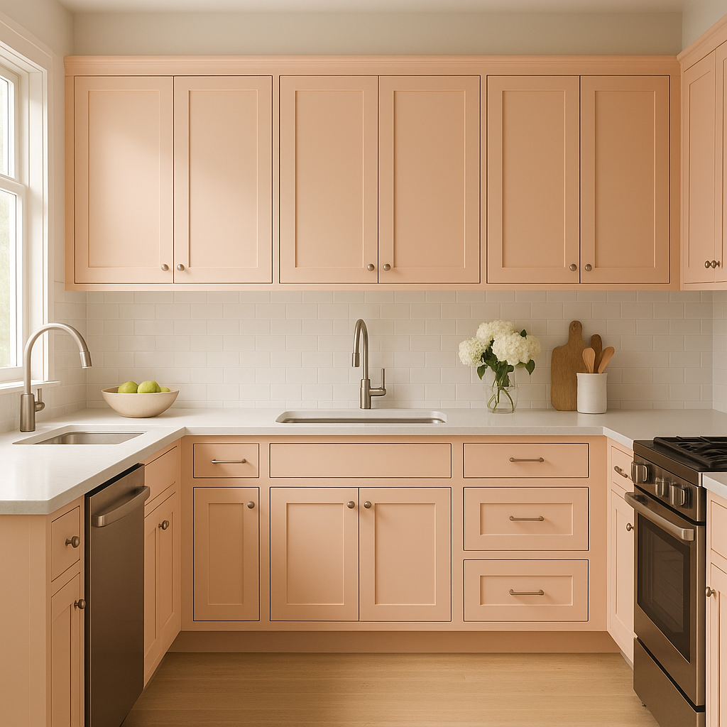 Benjamin Moore Peach (2089-60): A Soft and Cheerful Hue for Your Space.