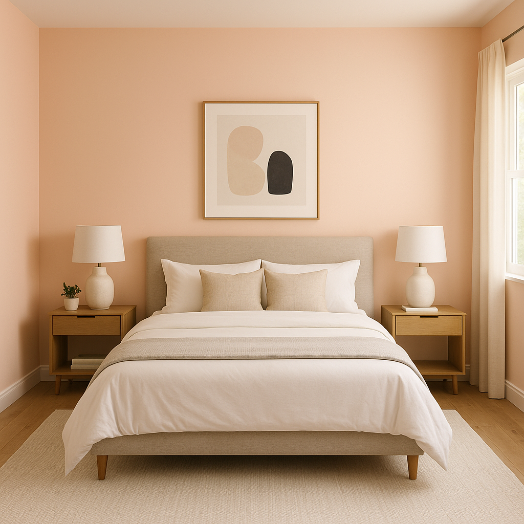 Benjamin Moore Peach (2089-60): A Soft and Cheerful Hue for Your Space.