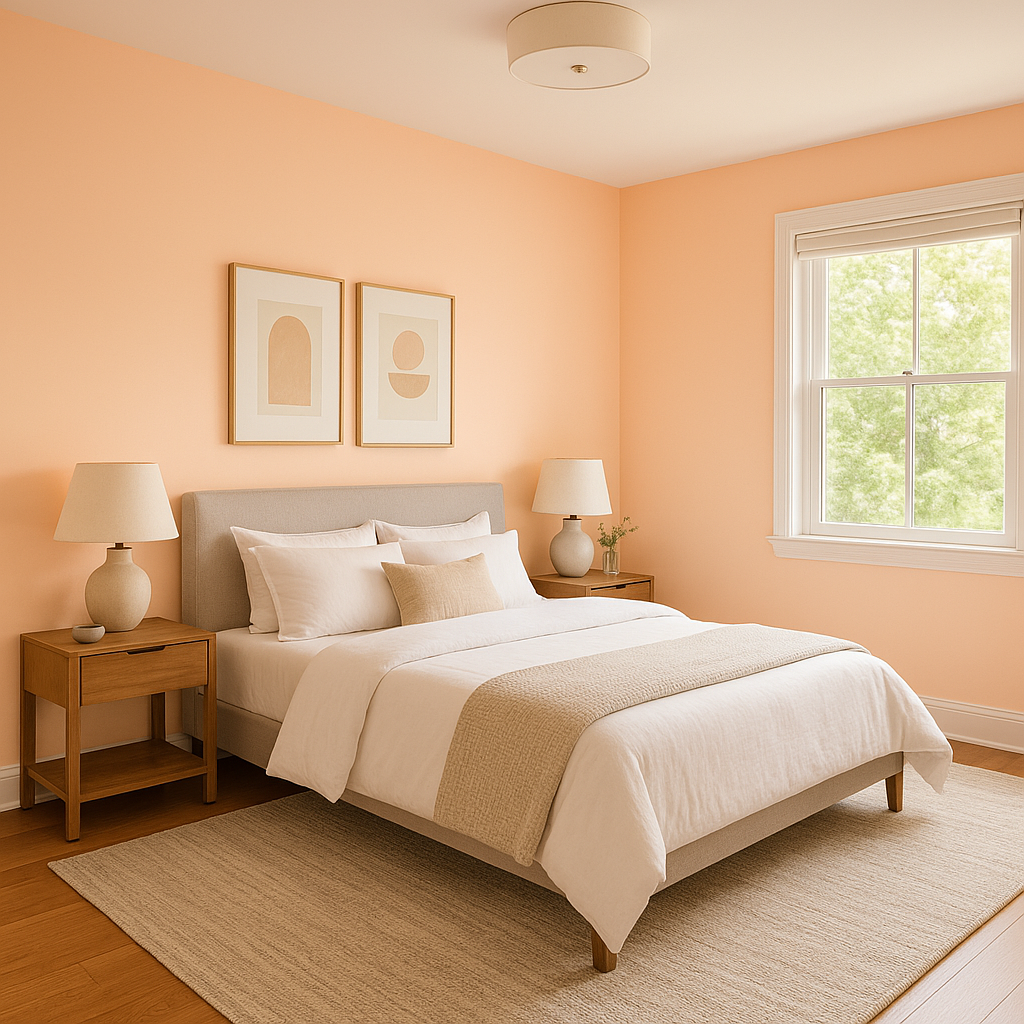 Benjamin Moore Peach (2169-60): A Warm and Inviting Hue for Timeless Elegance.