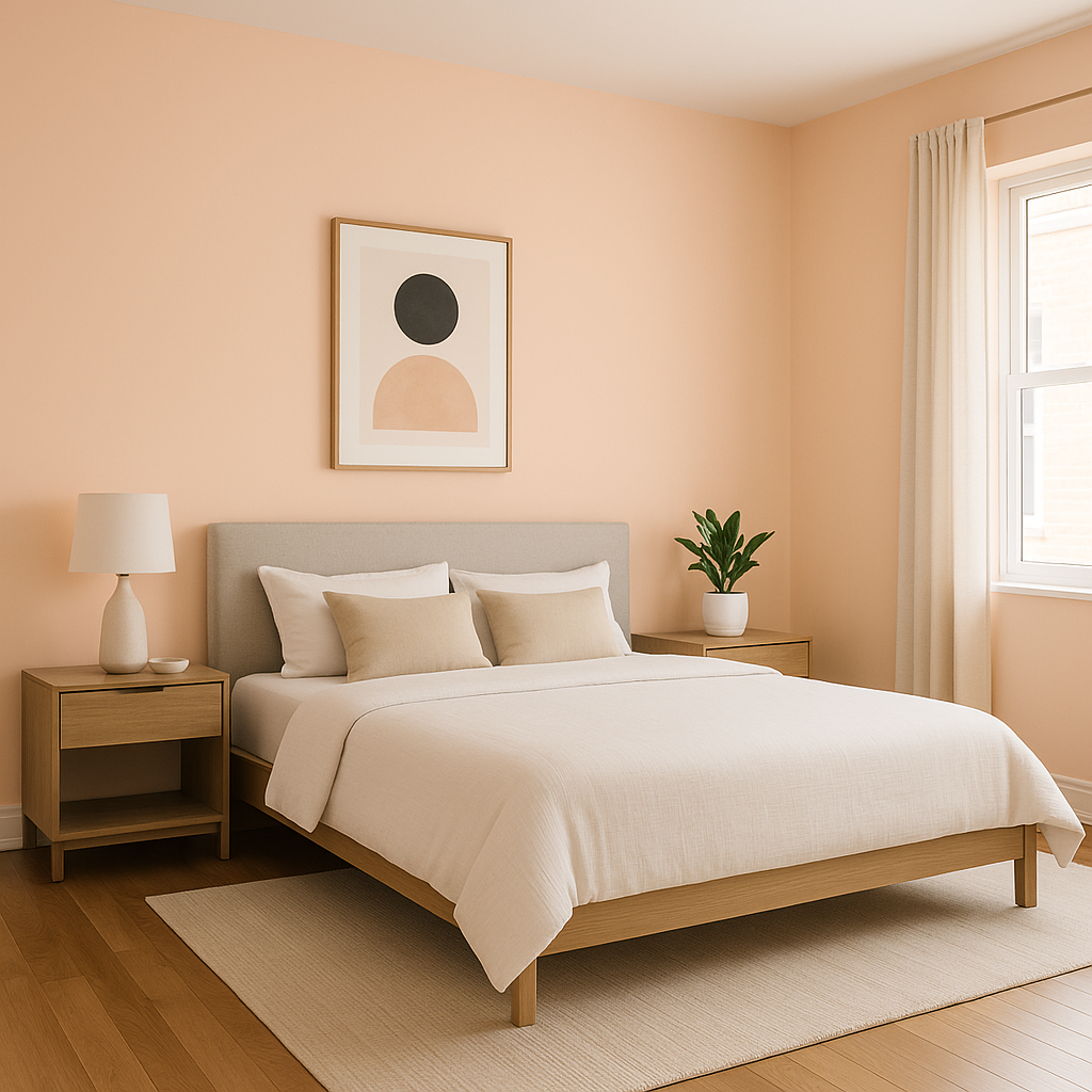 Benjamin Moore Peach 2175-70: A Warm and Inviting Hue.
