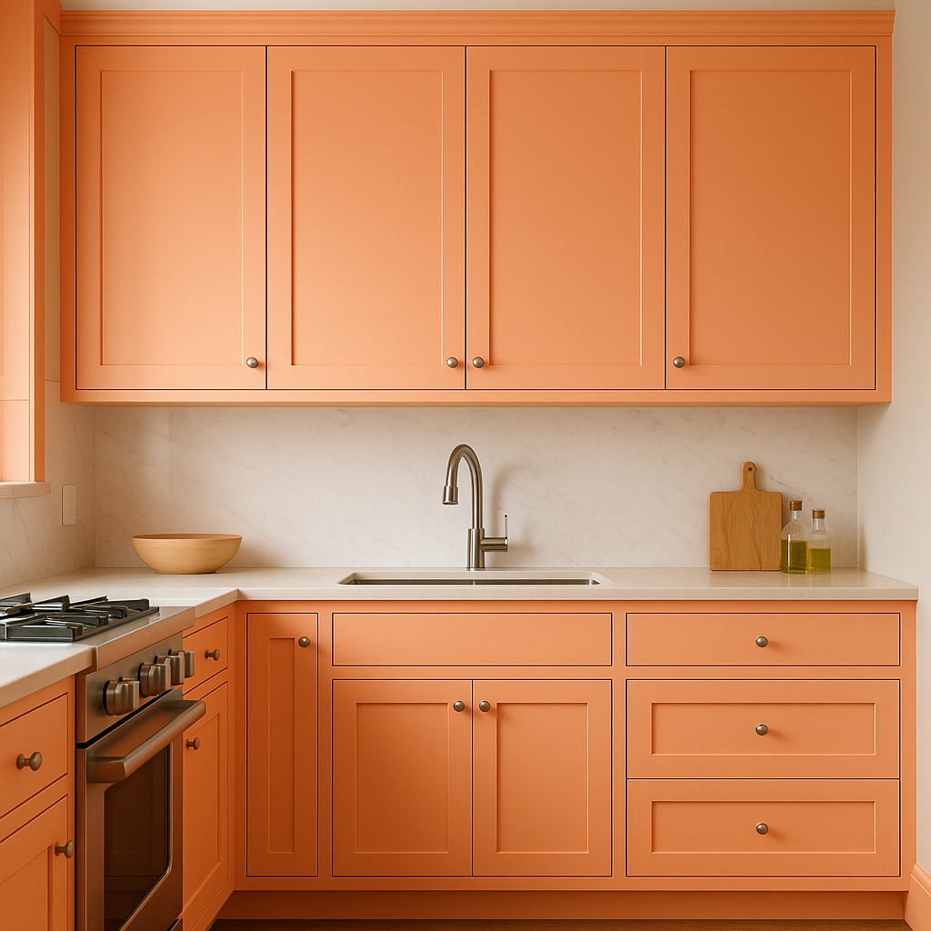 Benjamin Moore Peachy (2014-40): A Versatile and Cheerful Hue for Any Space.