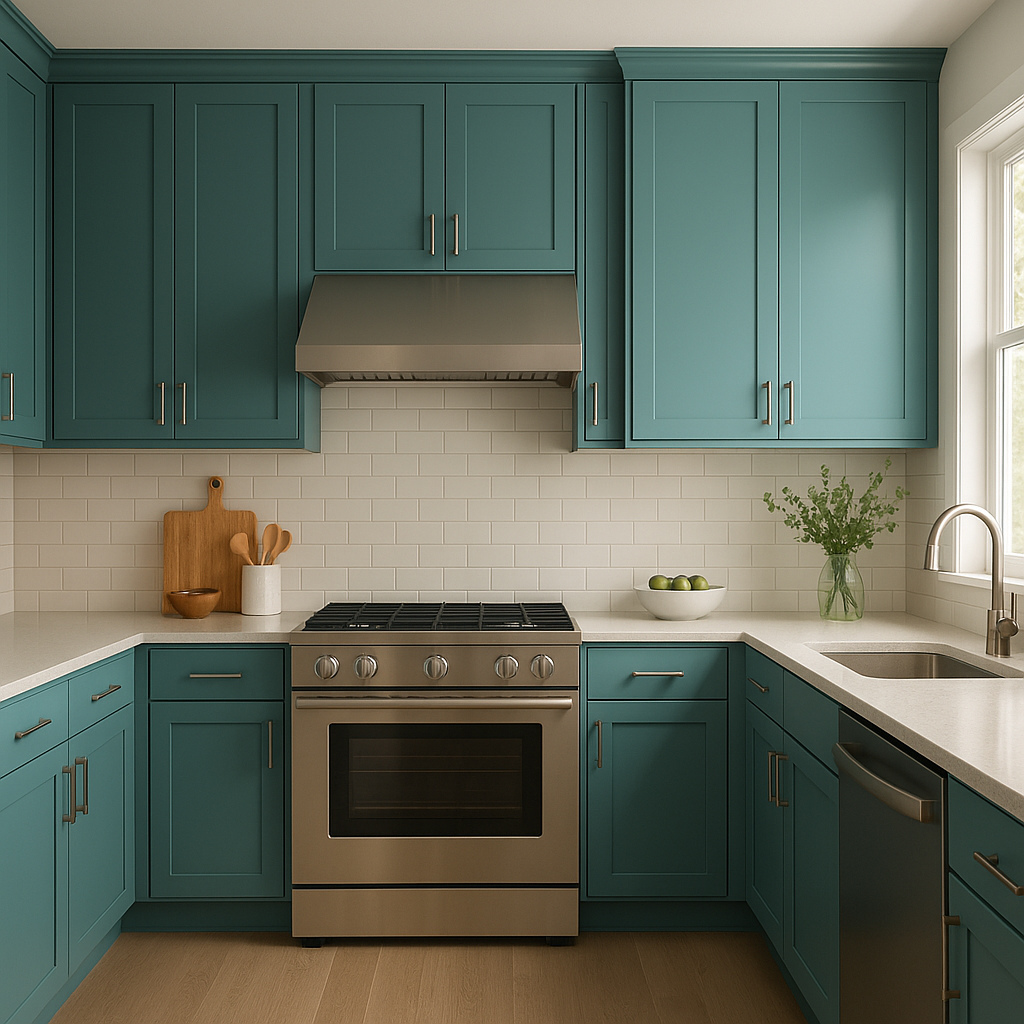 Benjamin Moore Peacock (2049-40): A Bold and Timeless Jewel Tone.
