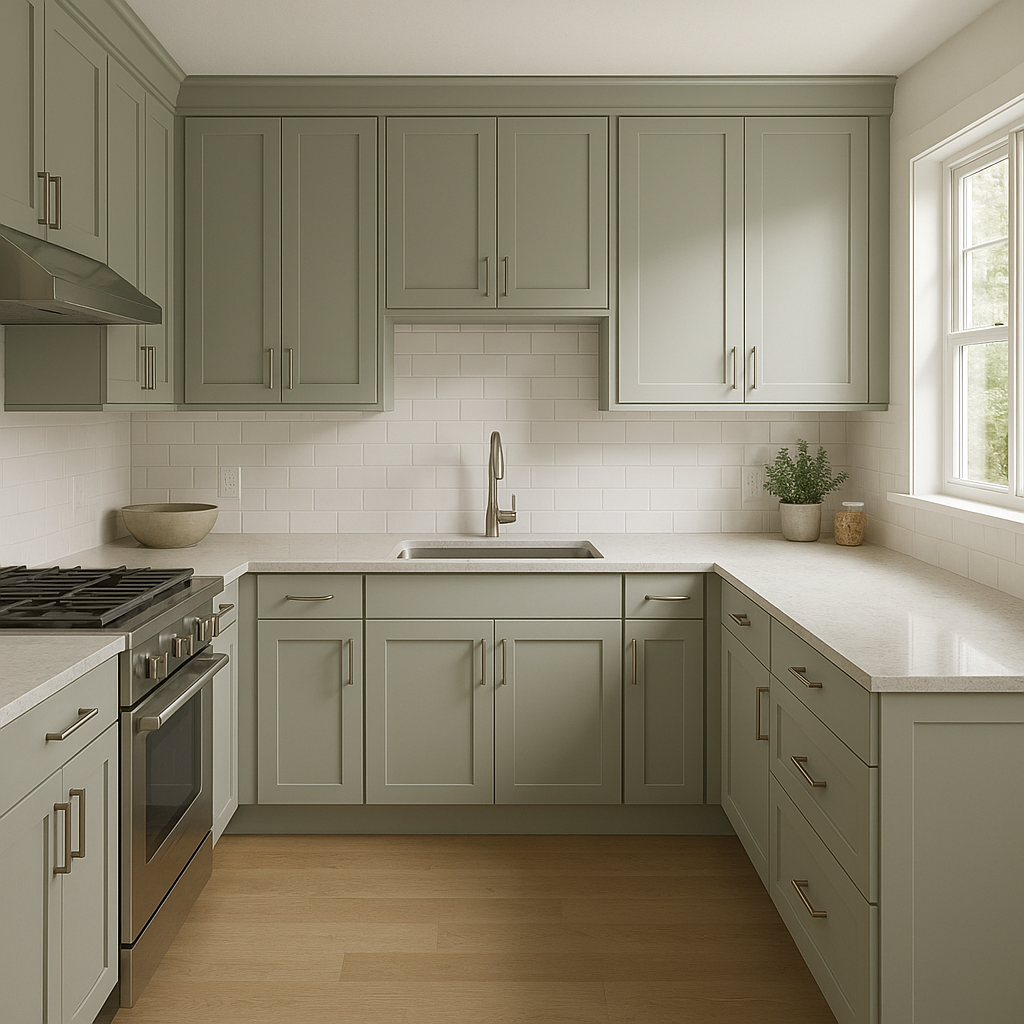 Benjamin Moore Pearl (CW-640): A Timeless Neutral with Subtle Elegance.