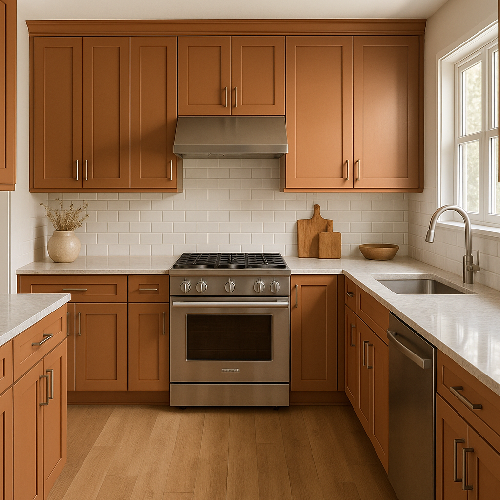 Benjamin Moore Pennies (063) – Warmth and Radiance for Your Space.