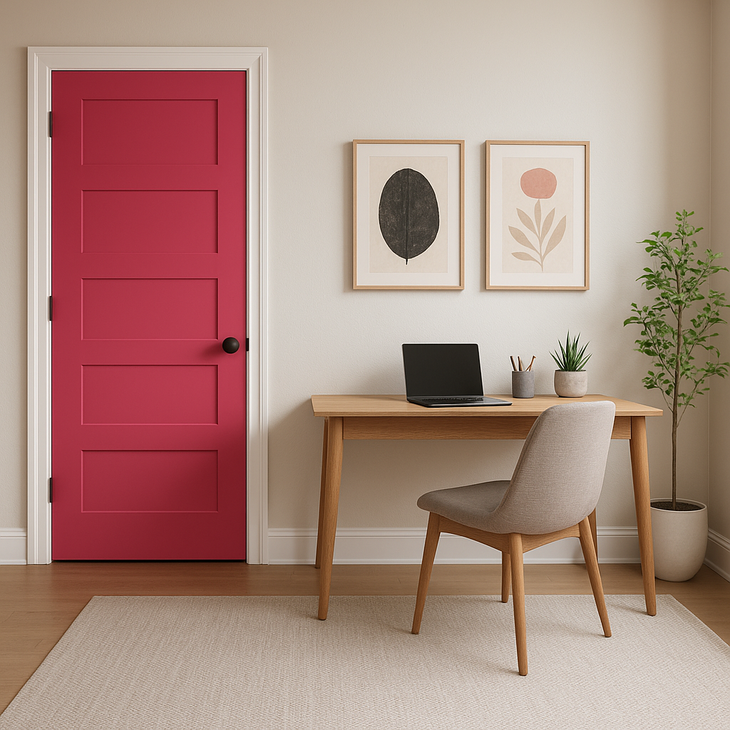 Benjamin Moore Peony (2079-30): A Bold and Lush Statement Color.