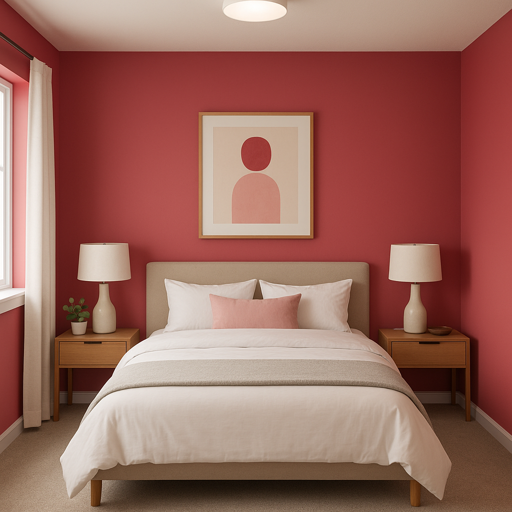 Benjamin Moore Peony (2079-30): A Bold and Lush Statement Color.