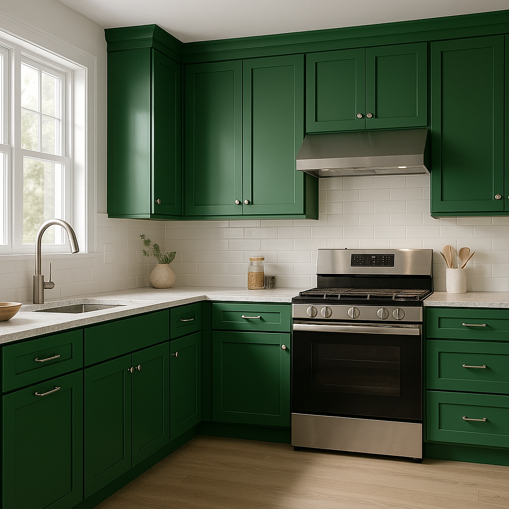 Benjamin Moore Peridot (594): A Fresh and Versatile Green.