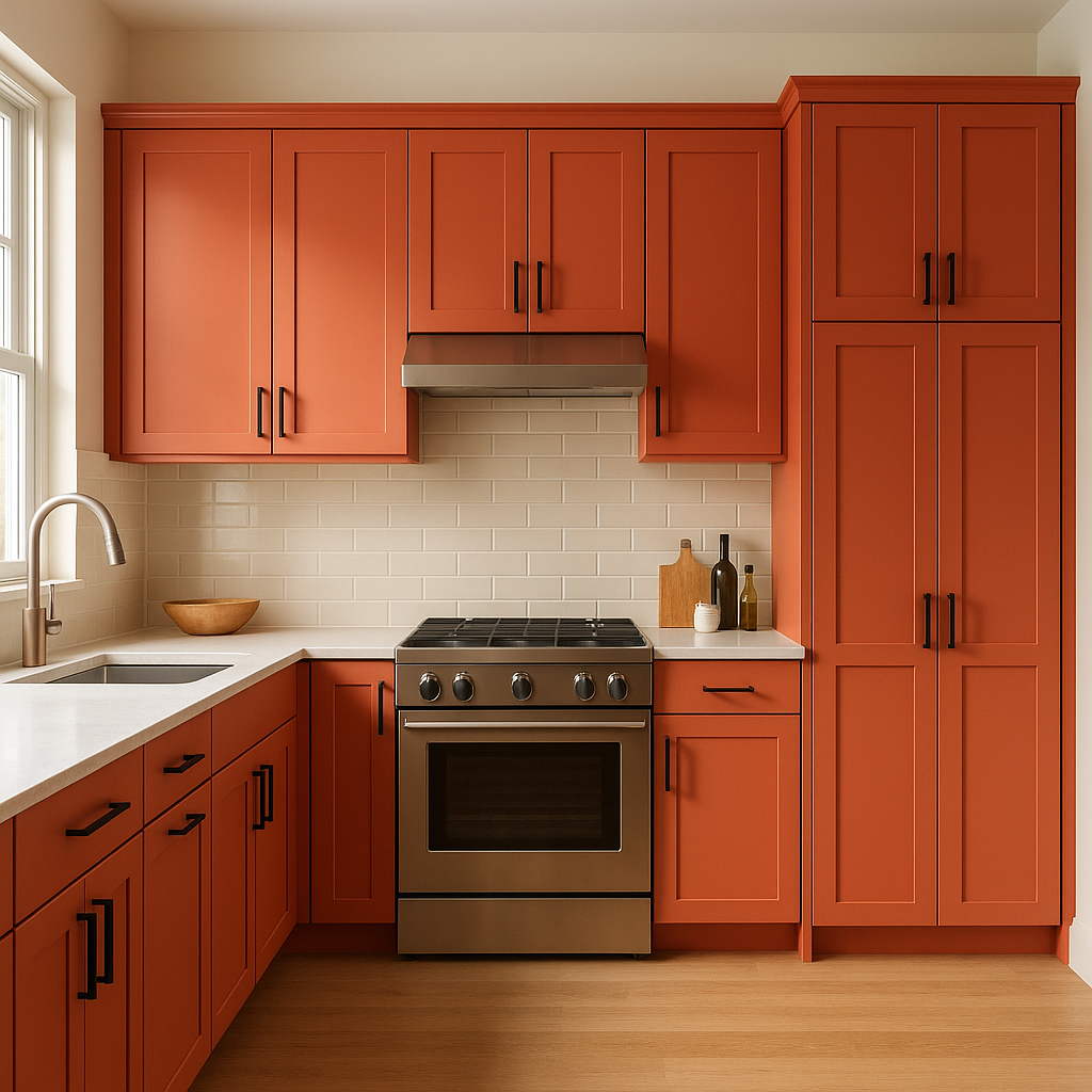 Benjamin Moore Picante (006): A Bold and Earthy Red for Timeless Elegance.