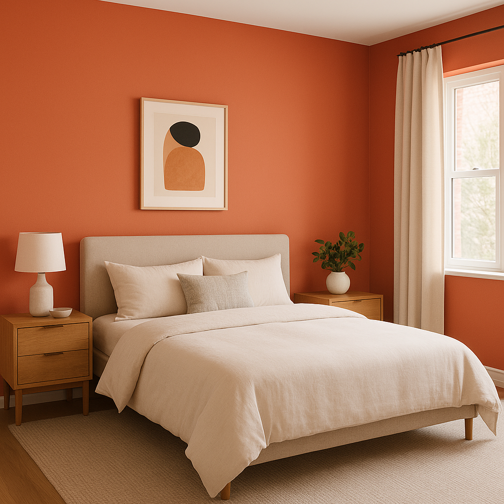 Benjamin Moore Picante (006): A Bold and Earthy Red for Timeless Elegance.