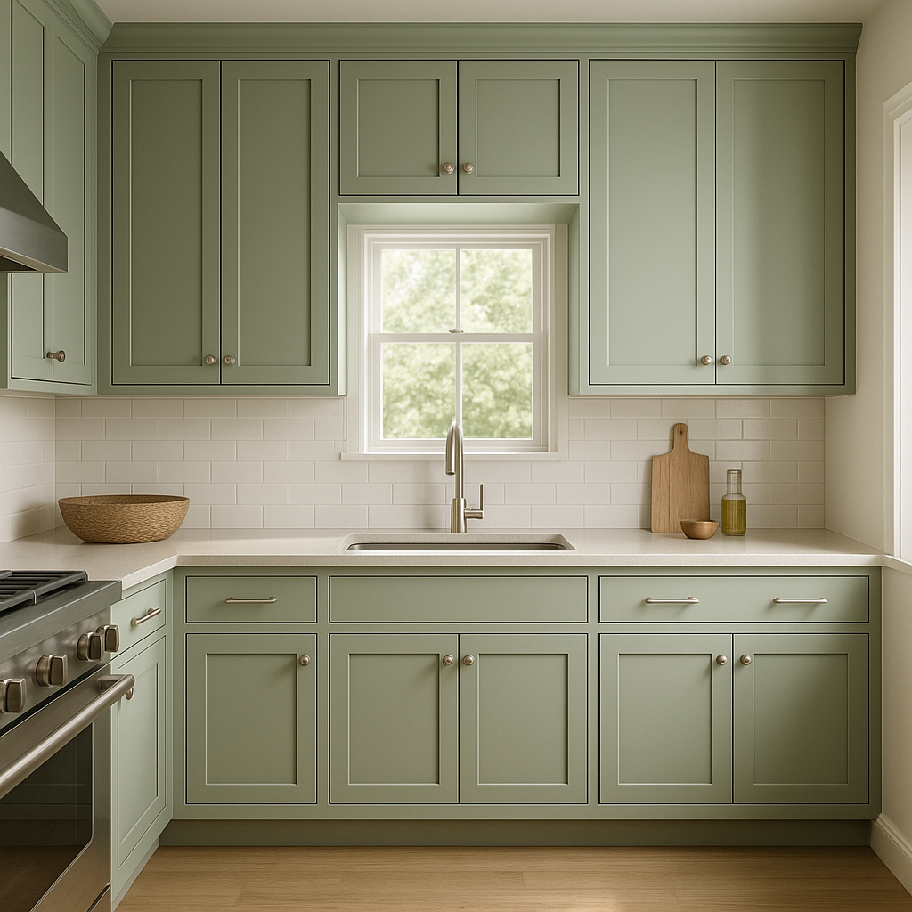 Benjamin Moore Pine (451): A Timeless Green with Subtle Elegance.