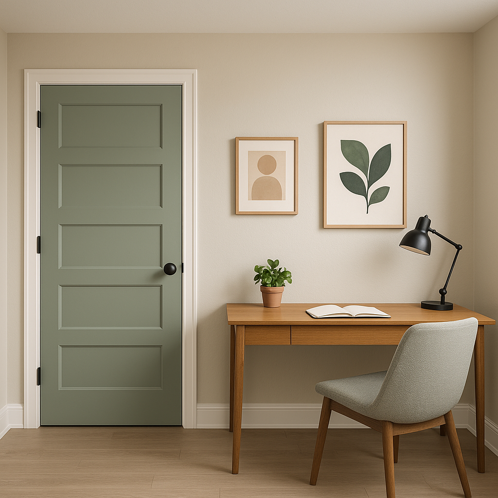Benjamin Moore Pine (451): A Timeless Green with Subtle Elegance.