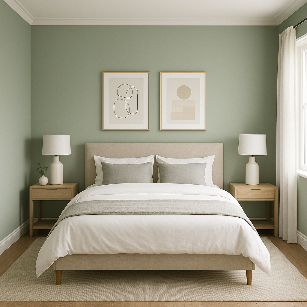 Benjamin Moore Pine (451): A Timeless Green with Subtle Elegance.