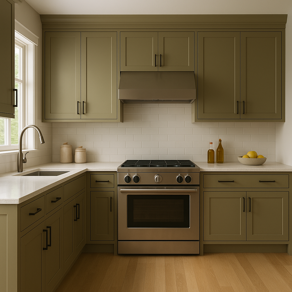 Benjamin Moore Pine (511): A Rich, Earthy Green for Timeless Interiors.