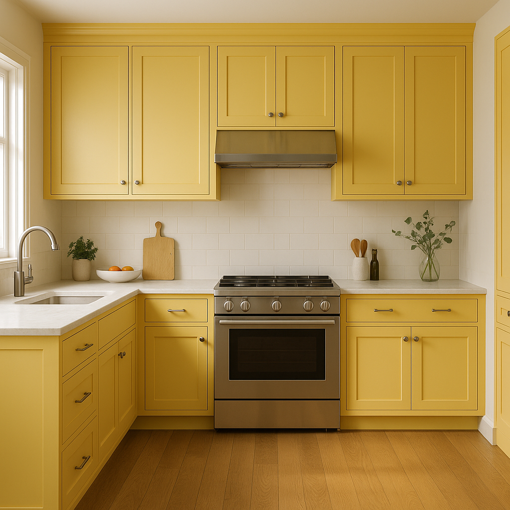 Benjamin Moore Pineapple (142): A Warm and Inviting Yellow.