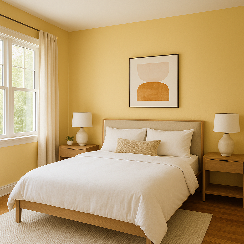 Benjamin Moore Pineapple (142): A Warm and Inviting Yellow.