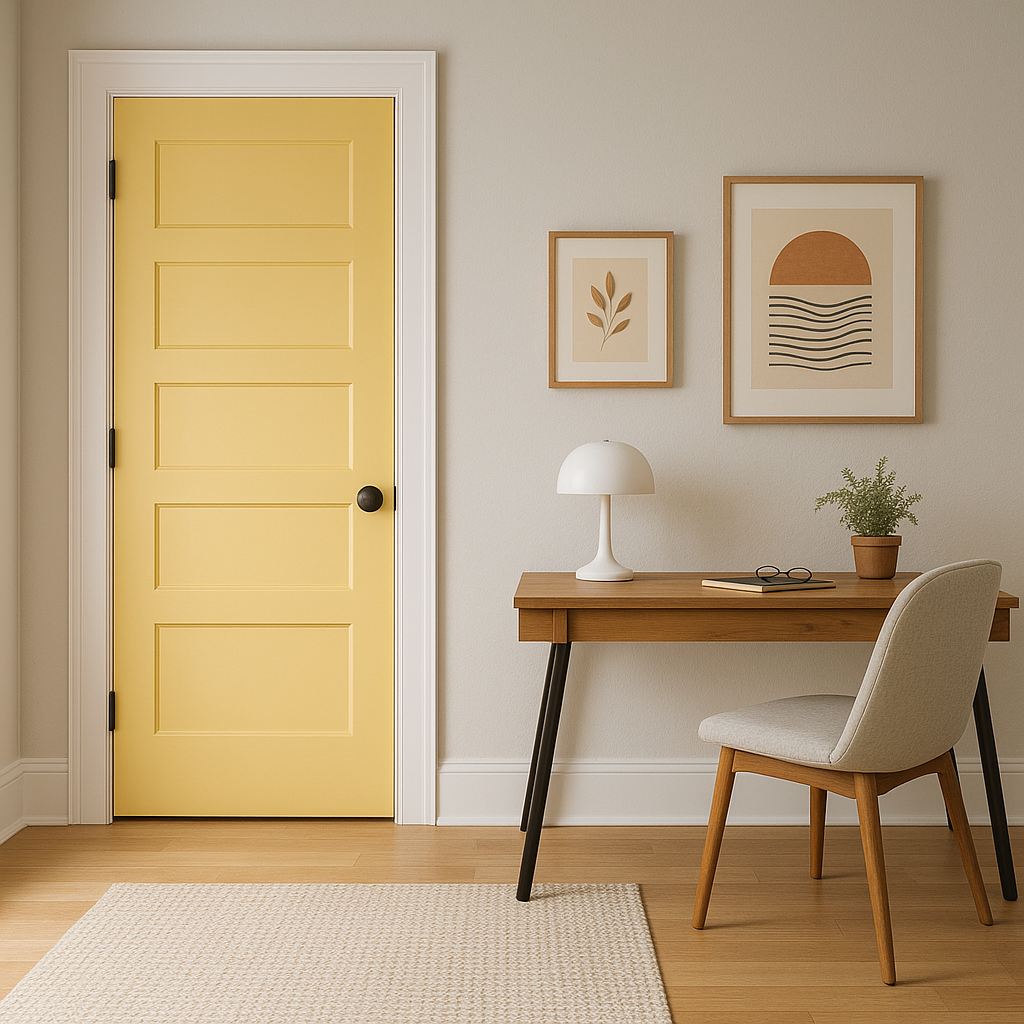 Benjamin Moore Pineapple (158): A Cheerful and Versatile Yellow Hue.