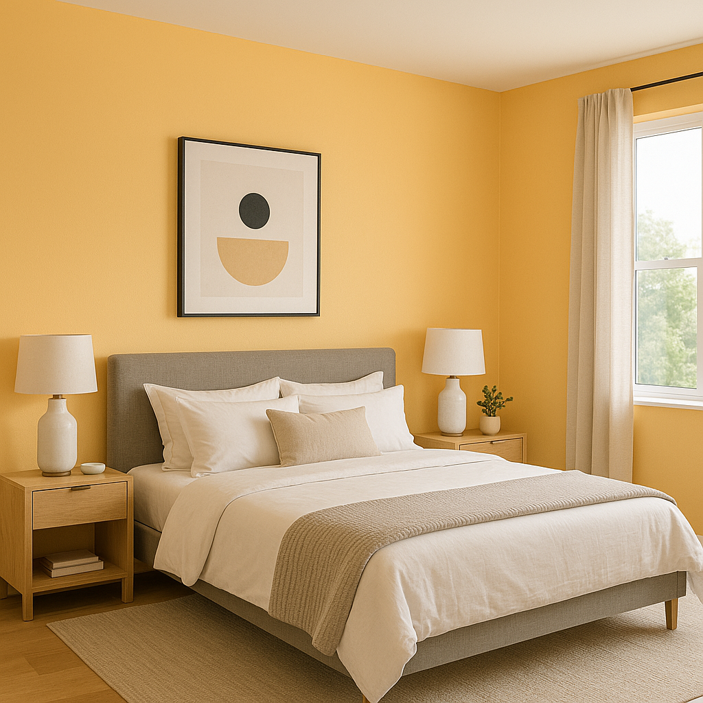 Benjamin Moore Pineapple (158): A Cheerful and Versatile Yellow Hue.