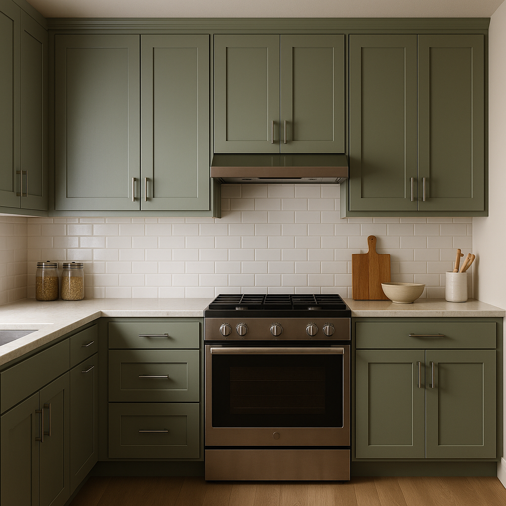 Benjamin Moore Pinelands (446): A Timeless Green with Natural Elegance.