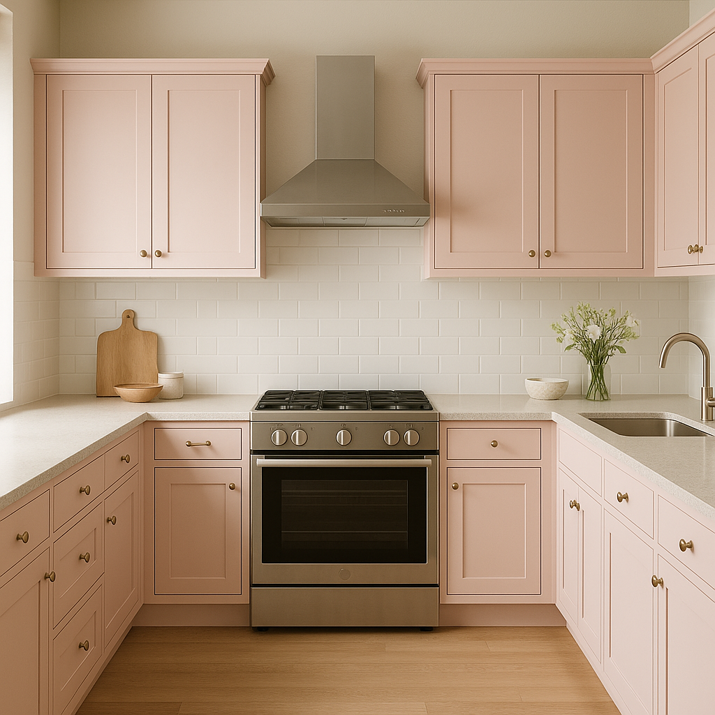 Benjamin Moore Pink (1352): A Timeless Blush Hue for Sophisticated Interiors.