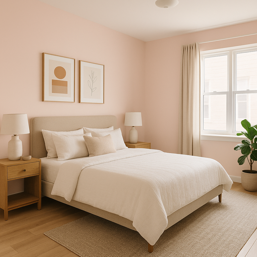 Benjamin Moore Pink (2093-70): A Timeless Whisper of Feminine Elegance.