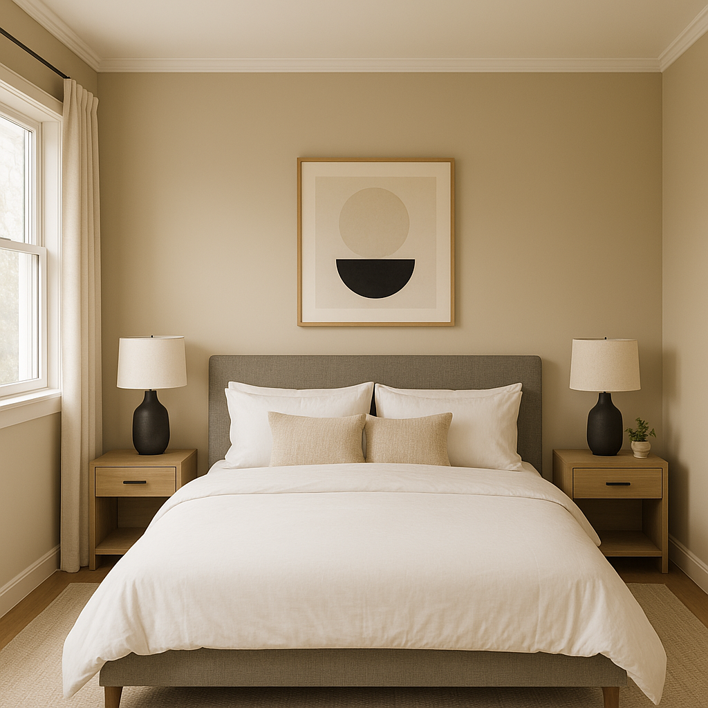 Benjamin Moore Plantation (CSP-820): A Timeless Neutral with Subtle Depth.