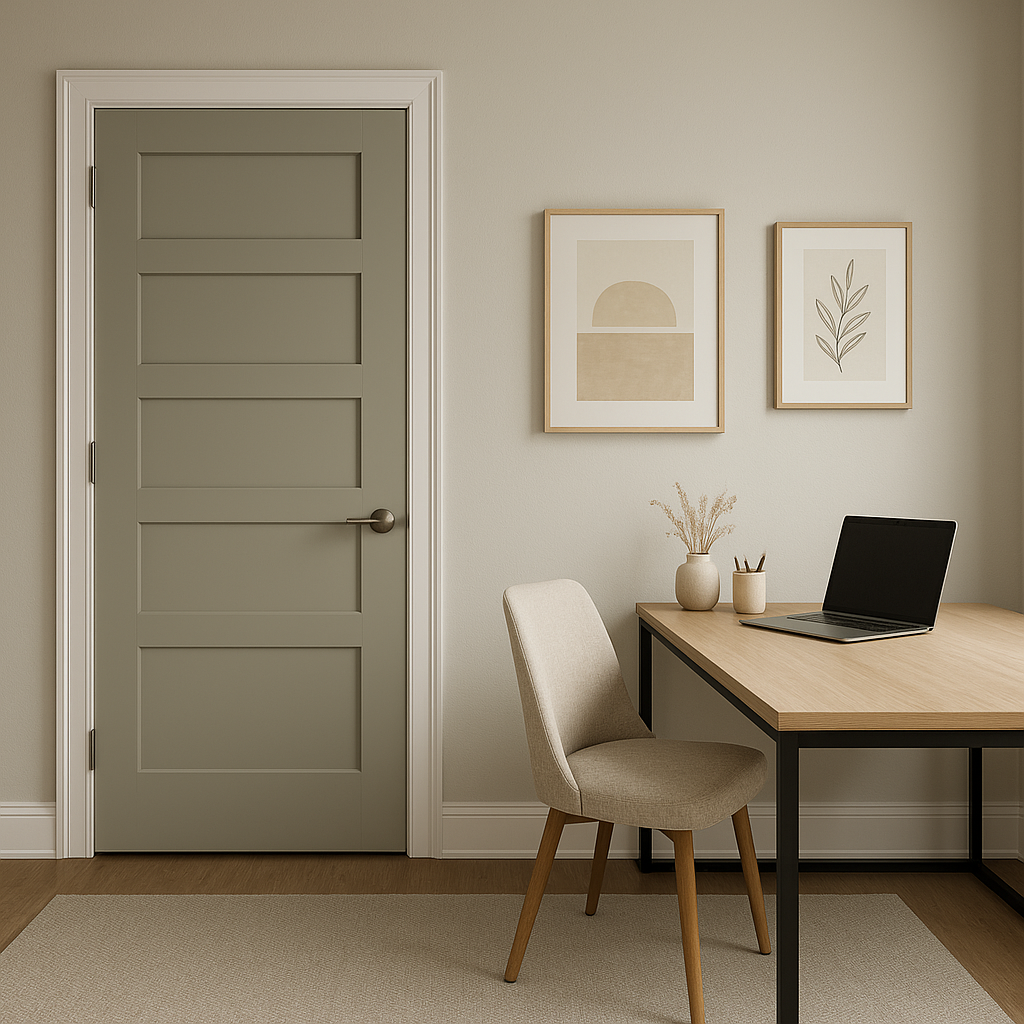 Benjamin Moore Plymouth (1543): A Timeless Neutral for Every Space.