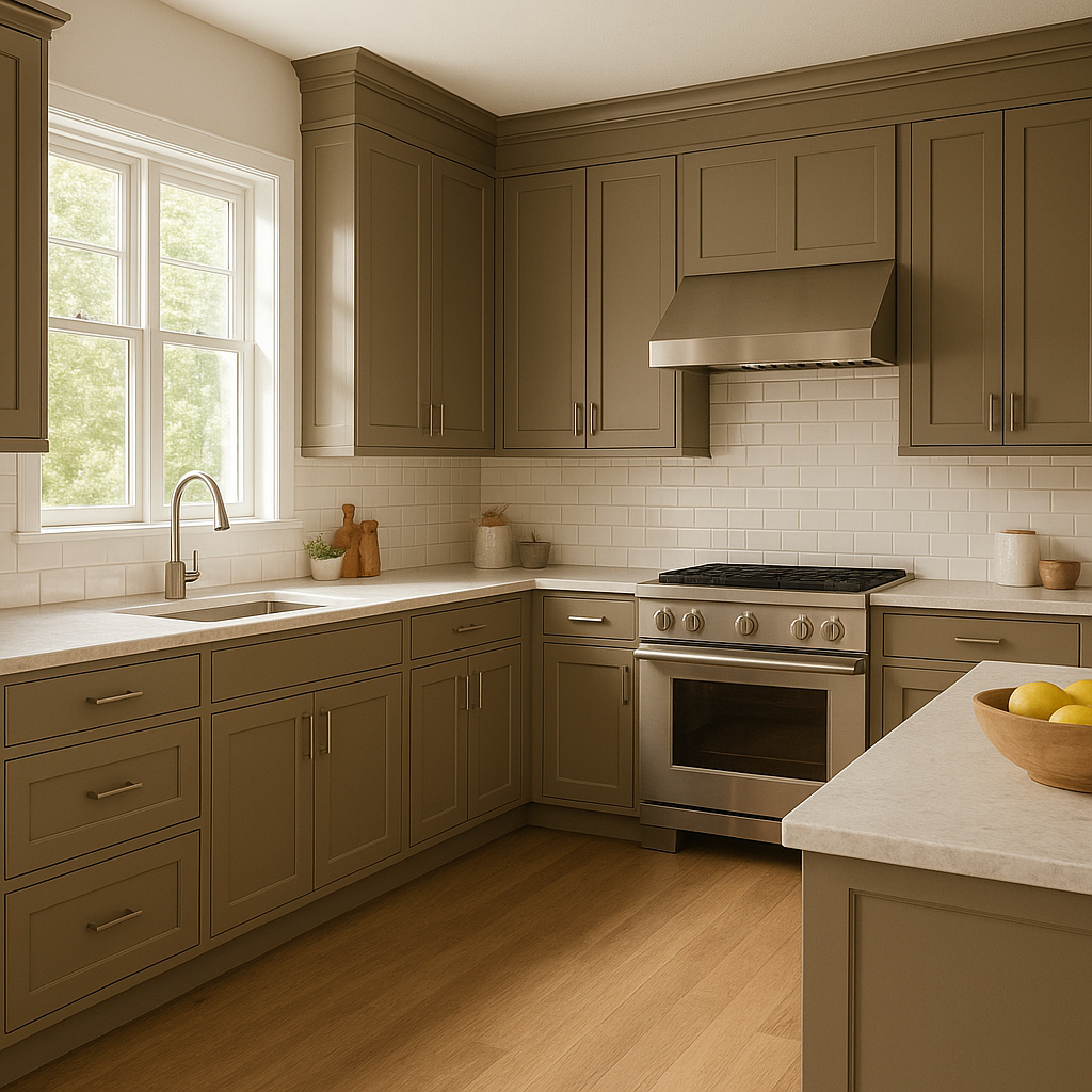 Benjamin Moore Plymouth (HC-73): A Timeless Neutral with Subtle Warmth.