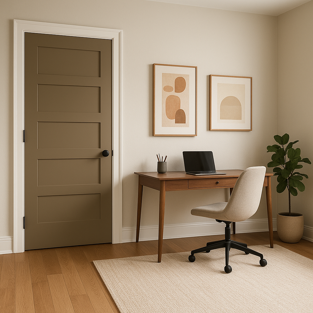Benjamin Moore Plymouth (HC-73): A Timeless Neutral with Subtle Warmth.
