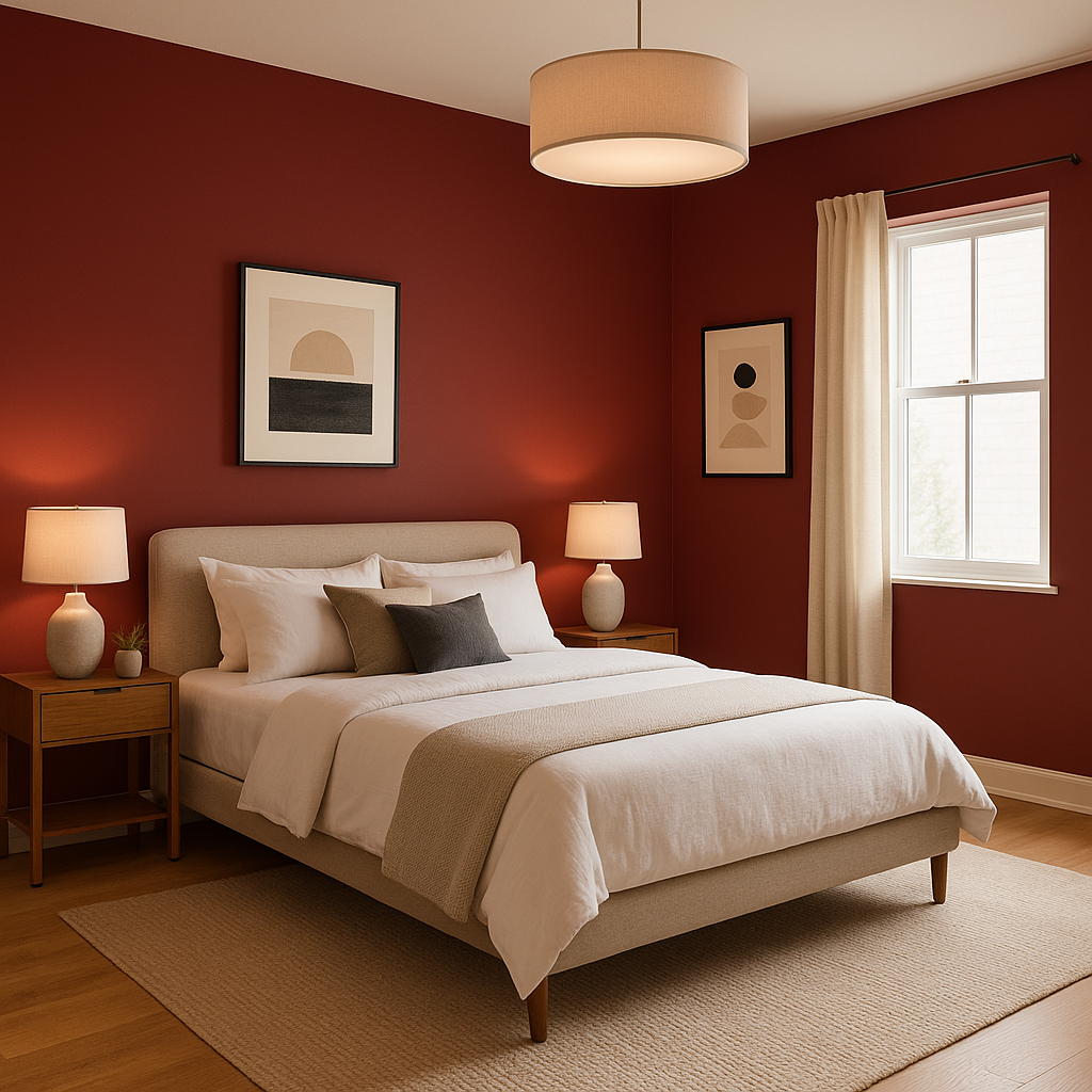 Benjamin Moore Pomegranate (AF-295): A Rich and Timeless Hue for Inspired Interiors.
