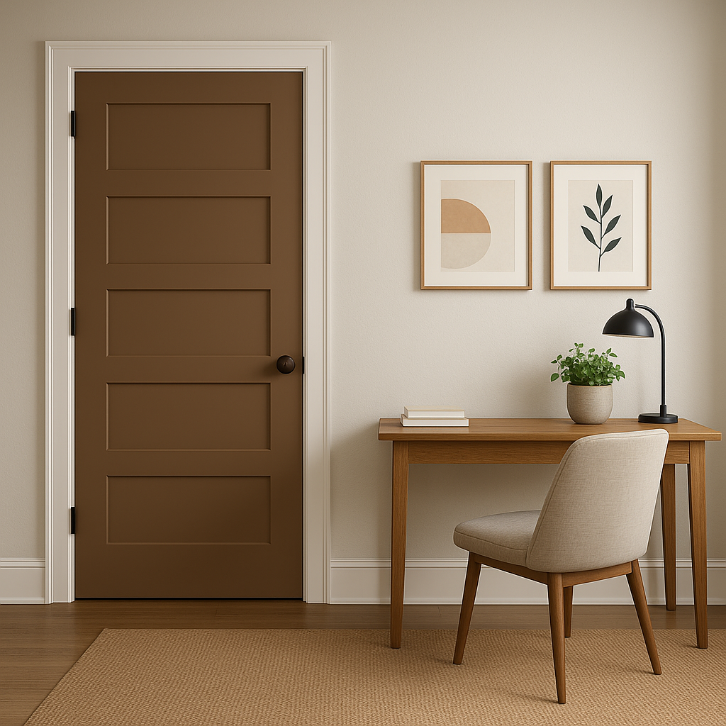 Benjamin Moore Pony 2163-20: A Bold and Warm Earthy Brown.