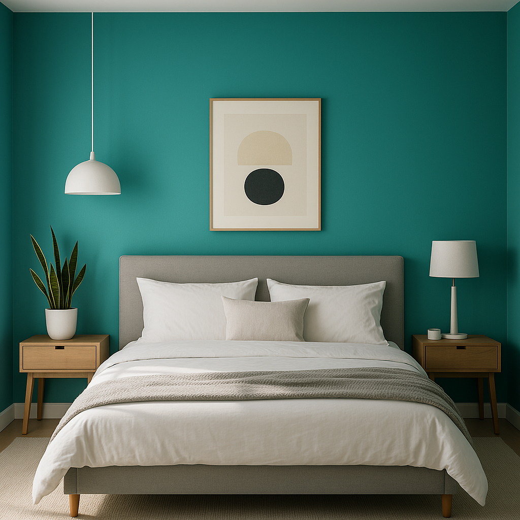 Benjamin Moore Poolside (2048-40): A Refreshing Splash of Color for Your Space.