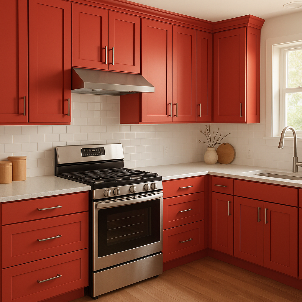 Benjamin Moore Poppy (1315): A Bold and Sophisticated Statement Color.